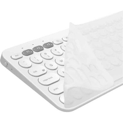 Image of kwmobile Keyboard Cover Compatible with Logitech K380 US English QWERTY Transparent