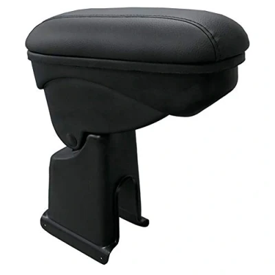 Image of AUTO STYLE Arm rest Slider compatible with Fiat 500 2015 , Black