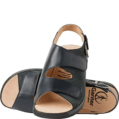 Image of Ganter Wedge Heels Sandals, Monica g Women’s, Blue, 3.5 UK