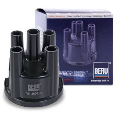 Image of 026905207A Distributor Cap BERU VK3601 VOLKSWAGEN: GOLF 3, 2, 1 Cabriolet, AUDI: 80 B3