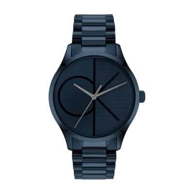 Image of Calvin Klein Analogue Quartz Watch for Men and Women Iconic Collection Available with Either a Link Stainless Steel Bracelet or Mesh one