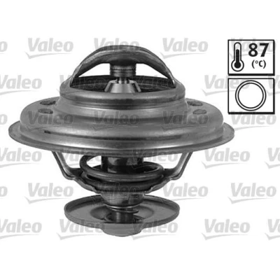Image of 272246, 2722460, 2737286, 3273728 Engine thermostat VALEO 820063 87C with gaskets/seals VOLKSWAGEN: Transporter 4, LT 28 46 2 Kasten