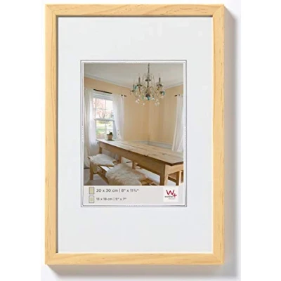 Image of walther Design Picture Frame Pine 10 x 15 cm Peppers Wooden BP015K