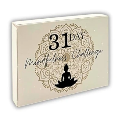 Image of Second Ave 31 Day Mindfulness Challenge Cards Meditation New Year Christmas Xmas Stocking Filler Secret Santa Present