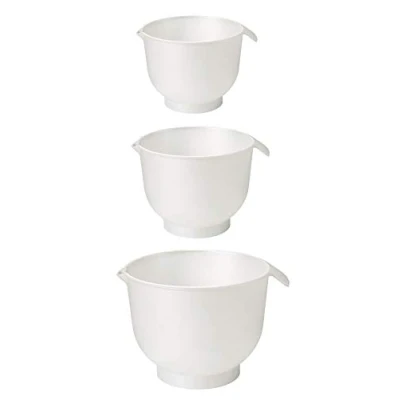 Image of Gastromax Mixing Bowl 3 Pieces White Colour, pcs