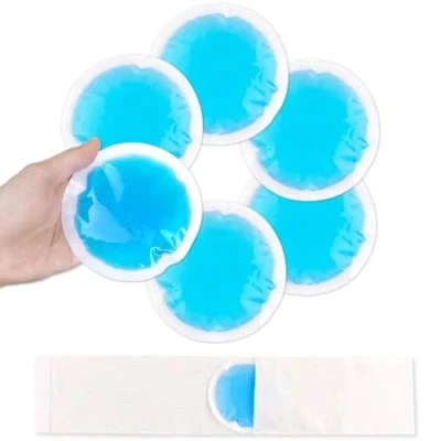 Image of NEWGO Ice Packs for Injuries Reusable, Hot Cold Therapy Small Gel Pack Eyes After Surgery, Wisdom Teeth, Migraine, Headaches, Bruises, Bumps, Swelling (6PCS)