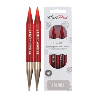 Image of Knit Pro KP51263 12 mm Normal Interchangeable Circular Needles, Multi Colour