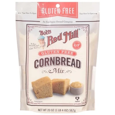 Image of Bob&#039;s Red Mill Gluten Free Cornbread Mix, 567g Pouch