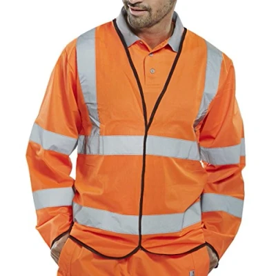 Image of Long Sleeve Jerkin Orange 4XL