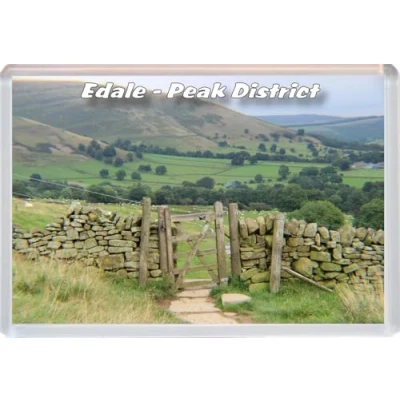 Image of Edale Peak District 96 x 67mm Jumbo Fridge Magnet/Magnets BBSFHM773