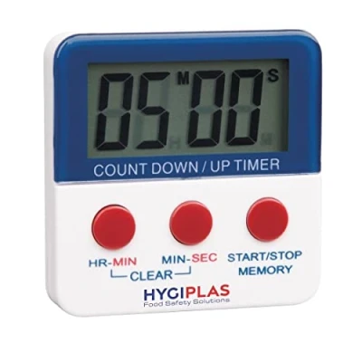 Image of Hygiplas Countdown Timer with Magnetic Back and Large Digital Display