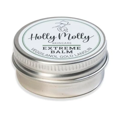 Image of Holly Molly Soothing and Moisturizing Extreme Balm, 15ml: Intensive nourishment with Veggilanol Gold lanolin, 100% providing a natural nurtured beauty experience. Ideal for dry skin
