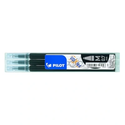 Image of Pilot Refills for Frixion Rollerball 0.7 mm Tip Black,3 Count (Pack of 1)