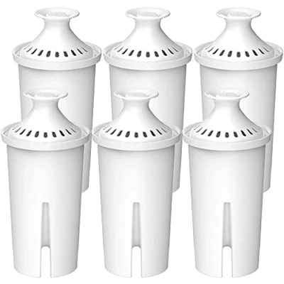 Image of Waterdrop TÜV SÜD, NSF Certified Filter Cartridge, Replacement for Brita® Classic OB03, Mavea® 107007, 35557, PearlCo®, Aqua Optima® RUF916 Water Jug (6)
