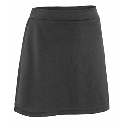 Image of Spiro Girl&#039;s Junior Hockey Training Skort Black Large