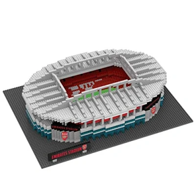Image of FOCO Officially Licenced Arsenal FC Football BRXLZ Emirates Stadium Toy Model