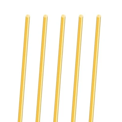 Image of 5PCS 3mm Brass Rod,iMeistek 300mm Length Solid Round Rods for Lathe Bar Stock, DIY Crafts