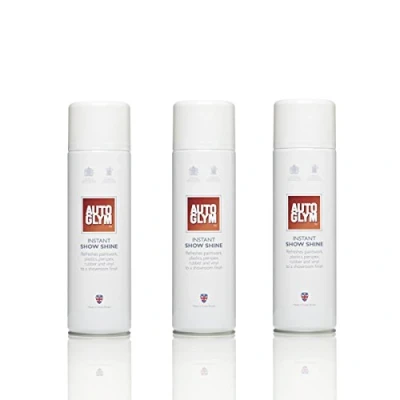 Image of Genuine Autoglym Instant Show Shine 450ml x3 Bundle SAVE 10% (ISS450)