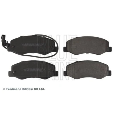 Image of 440600866R, 440600941R, 440606011R, 440608697R Brake pad set BLUE PRINT ADN142155 Rear Axle incl. wear warning contact RENAULT: MASTER 3 Kasten