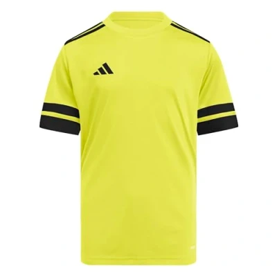 Image of adidas Unisex Kids SQUADRA25 Jersey Short Sleeve Kids, Team Yellow/Black, 11 12 Years