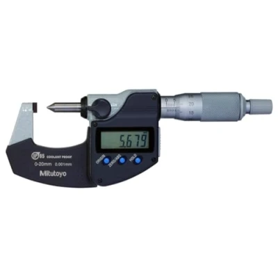 Image of Mitutoyo Digital Crimp Height Micrometer IP65 0 20mm