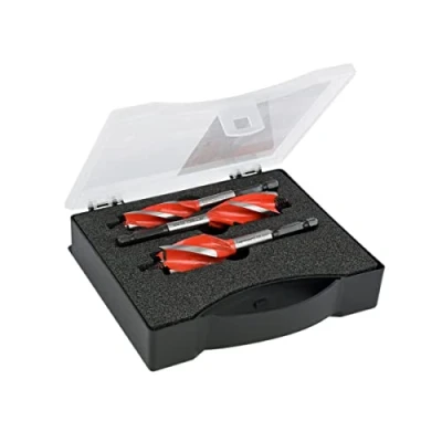 Image of Armeg WWB3PCSET120 3 Piece Stubby Set Wood Beaver Drill Bits