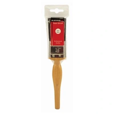 Image of 4cm Professional Quality Wooden DIY Paint Brush By Blackspur