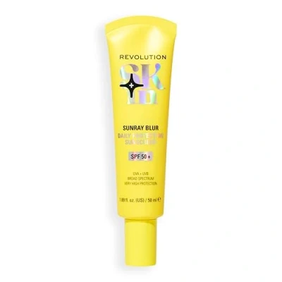Image of Revolution Skin, Sunray Blur Daily Protection Sunscreen SPF 50+, Lightweight, Non Greasy Formula With Niacinamide, Face Sun Cream, Vegan &amp; Cruelty Free, 50ml