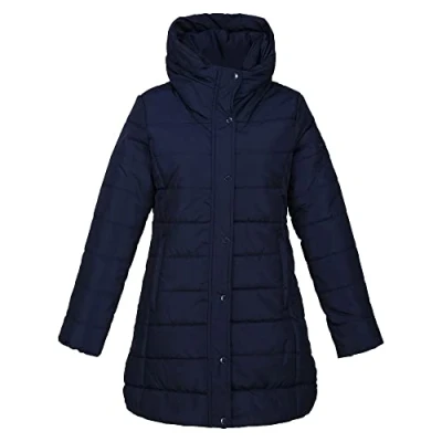 Image of Regatta Women&#039;s Pamelina Baffled Quilted Jackets, Black, 10 UK