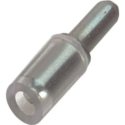 Image of HARDWARE FOR YOU LTD PACK OF 10 GLASS SHELF SUPPORT PLUG A 3MM HOLE BOOK CASE PINS PEG STUD STEEL