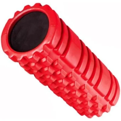 Image of Foam Roller Deep Tissue Massage Trigger Point Muscles Therapy Physio Yoga Roll Muscle Massager Back Exercise Home Gym Fitness Legs, Calf, Pilates, Runners (RED)