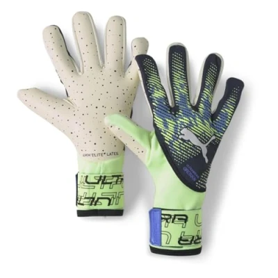 Image of PUMA Unisex Cloud Ultra Goalkeeper Gloves Lime/Black 9