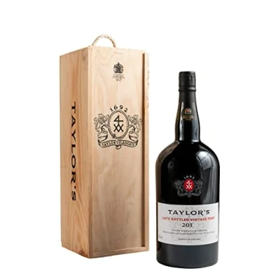 Image of Taylors Late Bottled Vintage Port Wine in Gift Box 150 cl
