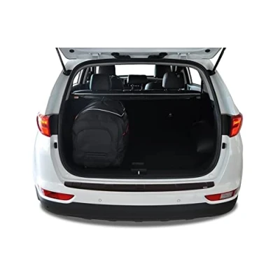 Image of ESA Rear Bumper Protector For KIA SPORTAGE 2015 2021 ABS Plastic, Black