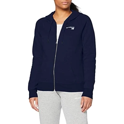 Image of New Balance Classic Core Fleece Fashion Full Zip Jacket, Women, Pigment, L