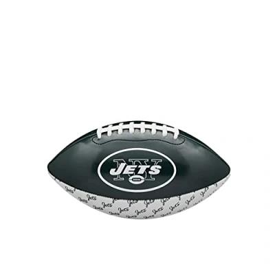Image of Wilson American Football MINI NFL TEAM Soft TOUCH, Touch Blended Leather, Black