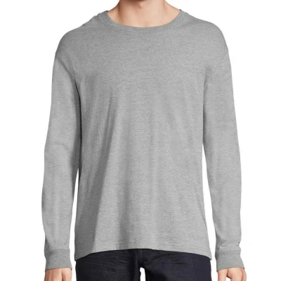Image of SOLS Unisex Adult Pioneer Marl Long Sleeved T Shirt (Grey Marl) Size Small