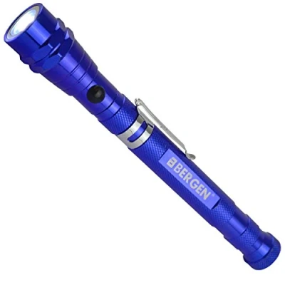 Image of 3 LED Torch Flash Light Telescopic Flexible Magnetic 5lb Pick Up Tool AT981
