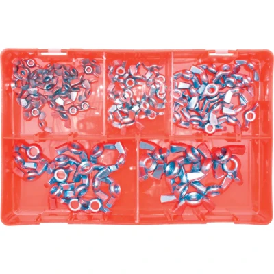 Image of Kennedy Nuts Steel Metric Wing BZP Kit