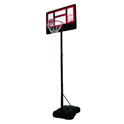 Image of Sure Shot Little Portable Basketball Hoop and Stand, Acrylic Backboard, Adjustable 1.6 m to 2.25