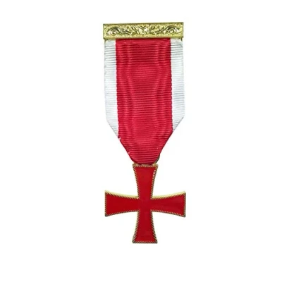 Image of Masonic Knight Templar Breast Jewel BT096