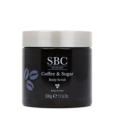 Image of SBC Skincare Coffee &amp; Sugar Body Scrub 500g, Exfoliating Scrub, Nourishing, Softening, Smoothing