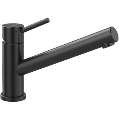 Image of Villeroy &amp; Boch 925700 Como Window Kitchen Sink tap, Anthracite
