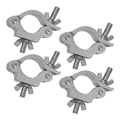 Image of 4x Chauvet DJ CLP 15N Narrow Half Coupler Clamp 50mm Truss Rigging