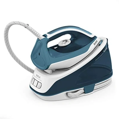 Image of Tefal Steam Generator Iron, Express Essential, 2200 W, White and Green, SV6115