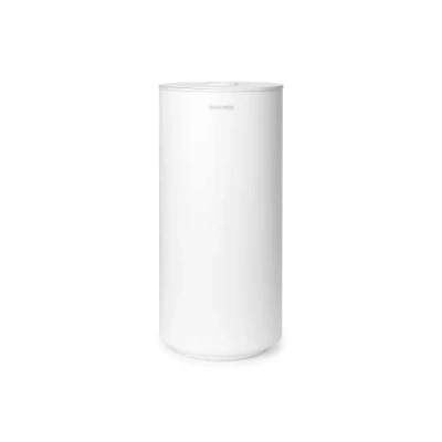 Image of Brabantia Mindset Toilet Roll Dispenser Room for 2 Spare Rolls Fits All Regular Sizes Smart Lift System Corrosion Resistant Bathroom Accessory Fresh White 30 x 15.1 13.7 cm
