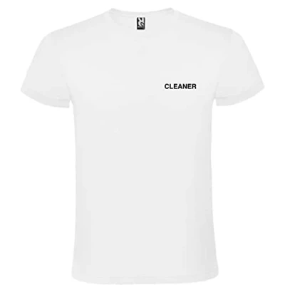 Image of VSafety Cleaner T Shirt White Medium