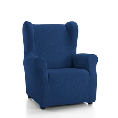 Image of Martina Home Emilia Case Armchair orejero, Fabric, Navy, 33 x 8 42 cm