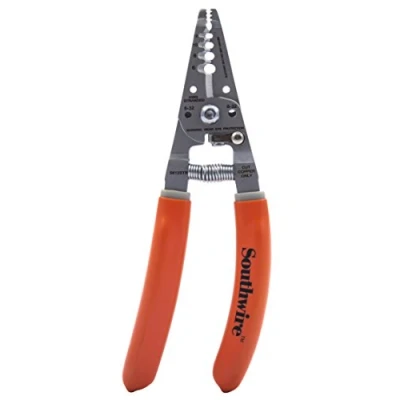 Image of Southwire 58277940 Tools &amp; Equipment S612STR 4 10 AWG SOL 6 12 STR Ergonomic Handles Wire Stripper/Cutter
