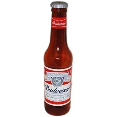 Image of KK TRADERS (MCR) LTD Large Stylish Money Bottles Moneyboxes Box Coins Notes Tin Plastic Piggy Bank &amp; Banks (2FT/60CM) (Budweiser (2FT/60CM), 60cm Tall x 18cm (23.5&quot; 7&quot;))